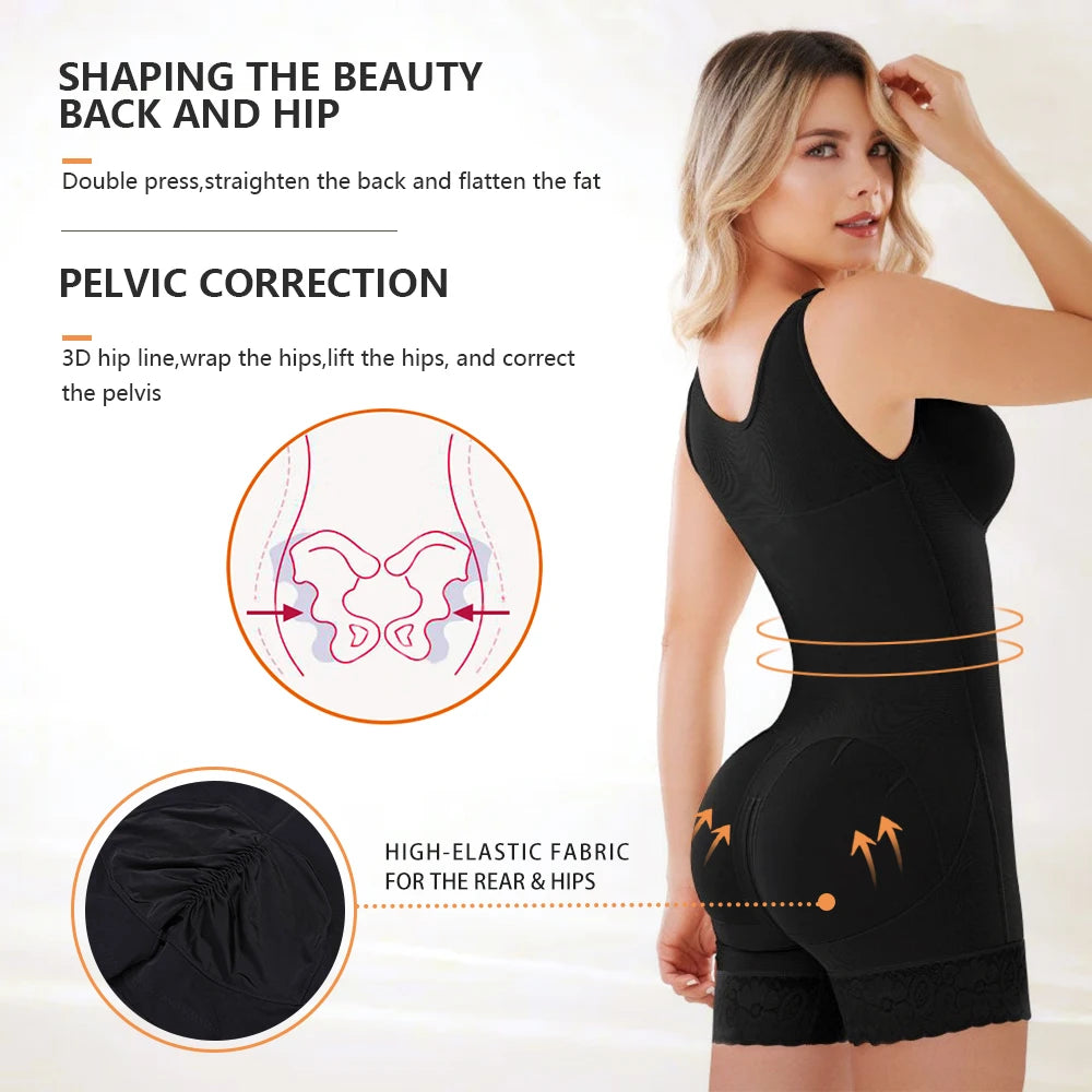 Lace Compression Shaper Shorts