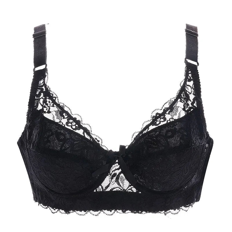 Wireless Full Cup Lace Bra