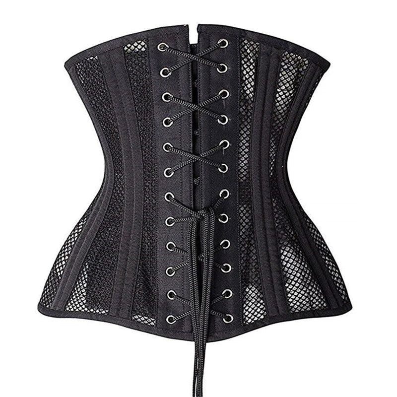 Breathable Gothic Underbust Corset