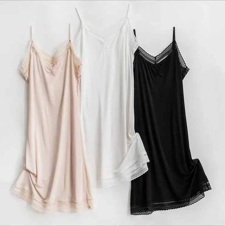 Mulberry Silk Nightgown Slip