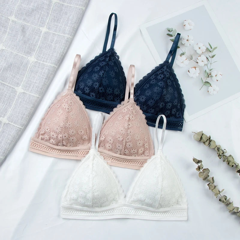 Floral Lace Padded Bralette