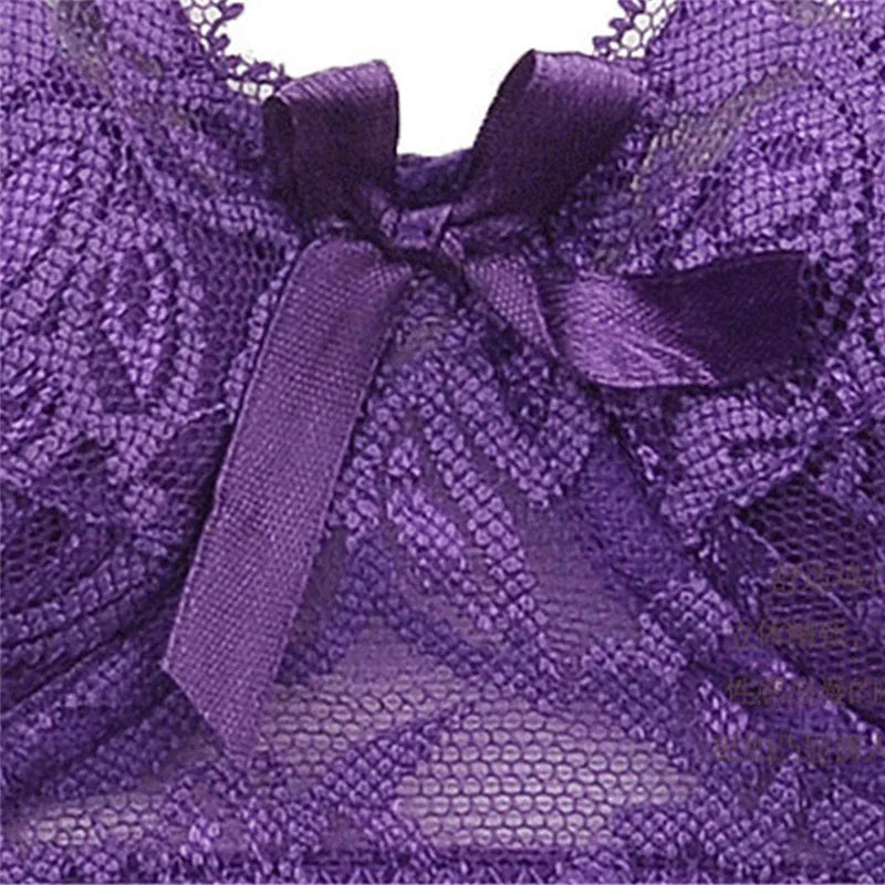 Wireless Full Cup Lace Bra