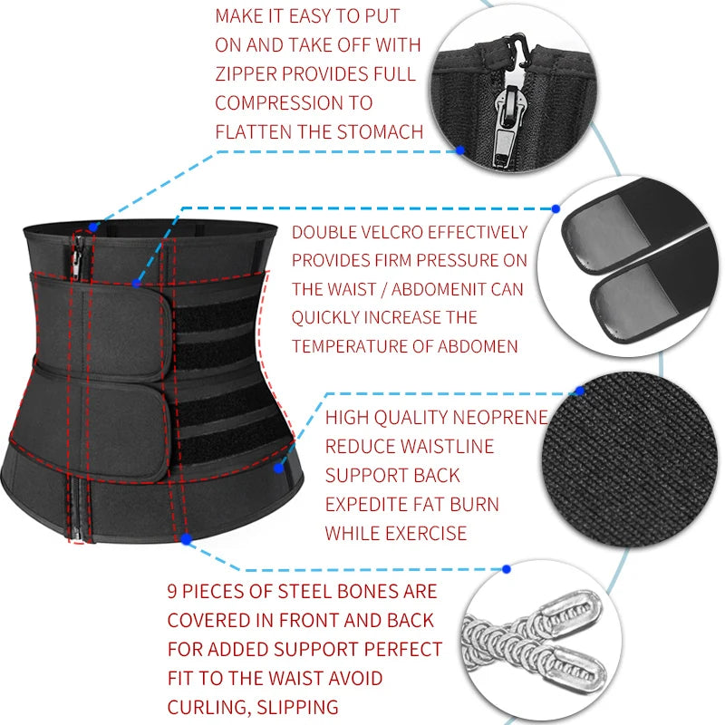 Neoprene Sauna Waist Trainer