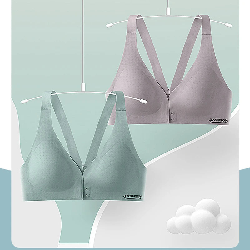 Front Buckle Support Bra