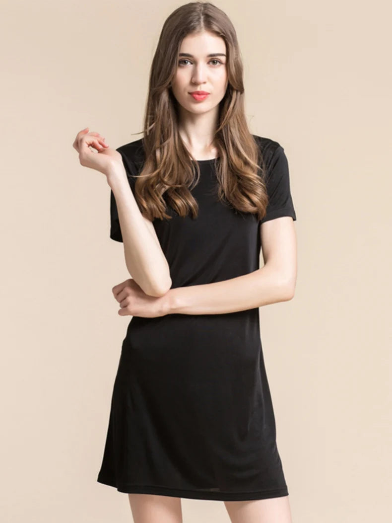 Knitted Silk Sleeve Slip