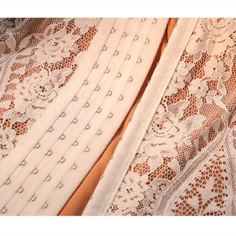 Floral Lace Bustier Top