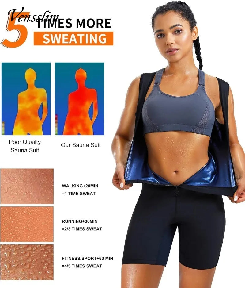 Sauna Compression Workout Vest