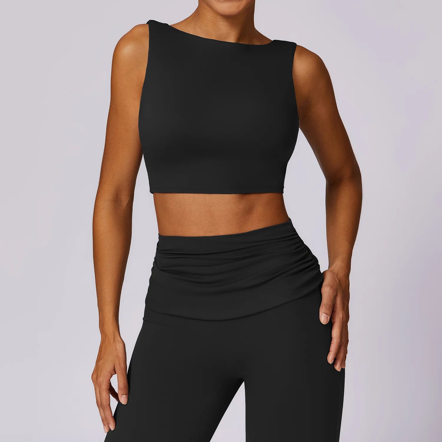 Open Back Support Sports Bra