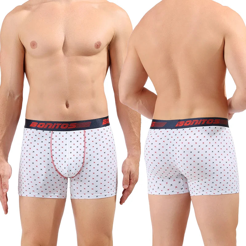 Cotton Letter Print Boxers