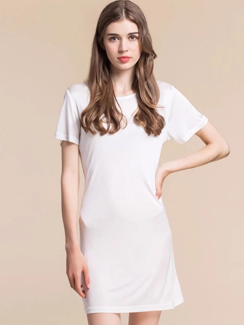 Knitted Silk Sleeve Slip