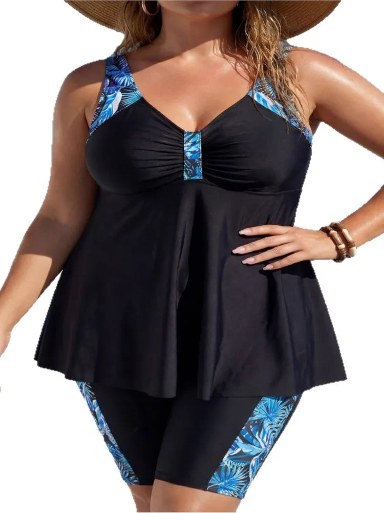 Plus Size Tummy-Control Bikini