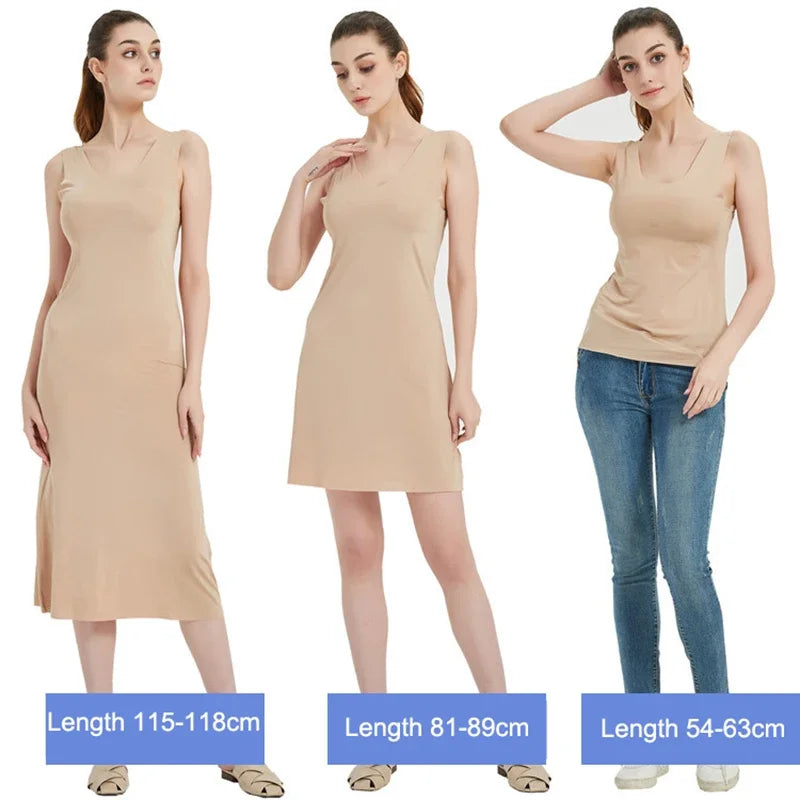 Seamless Full Slip Dress
