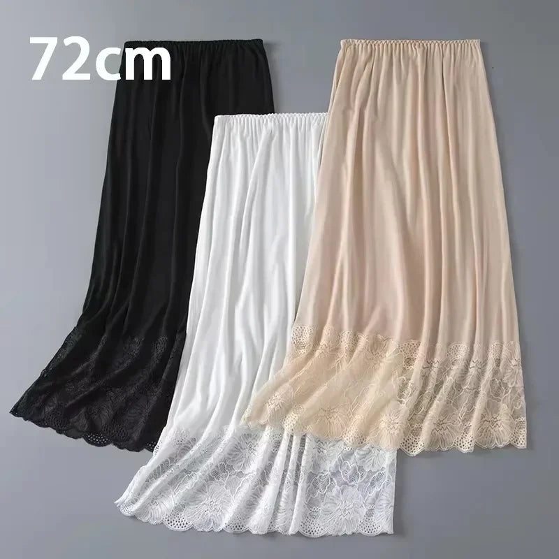 Modal Lace Half Slip