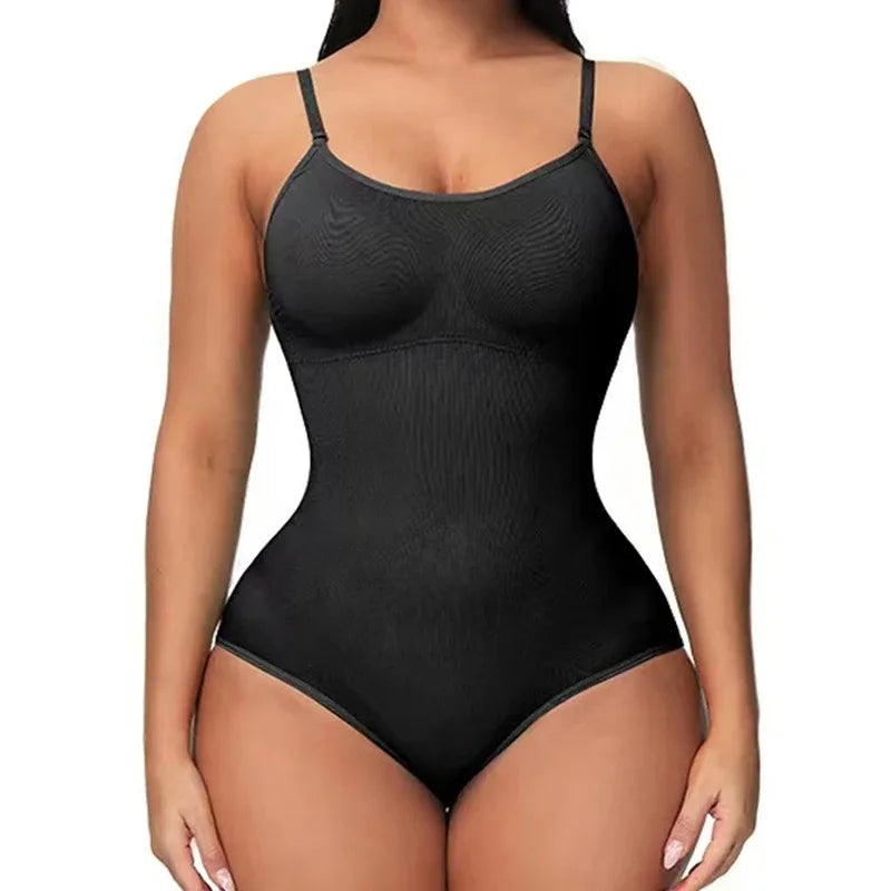 V-Neck Compression Shaping Bodysuit