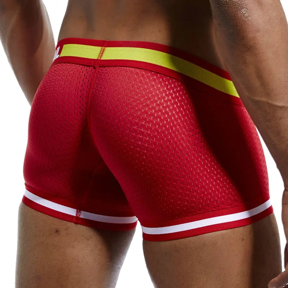 Quick-Dry Mesh Boxer Briefs