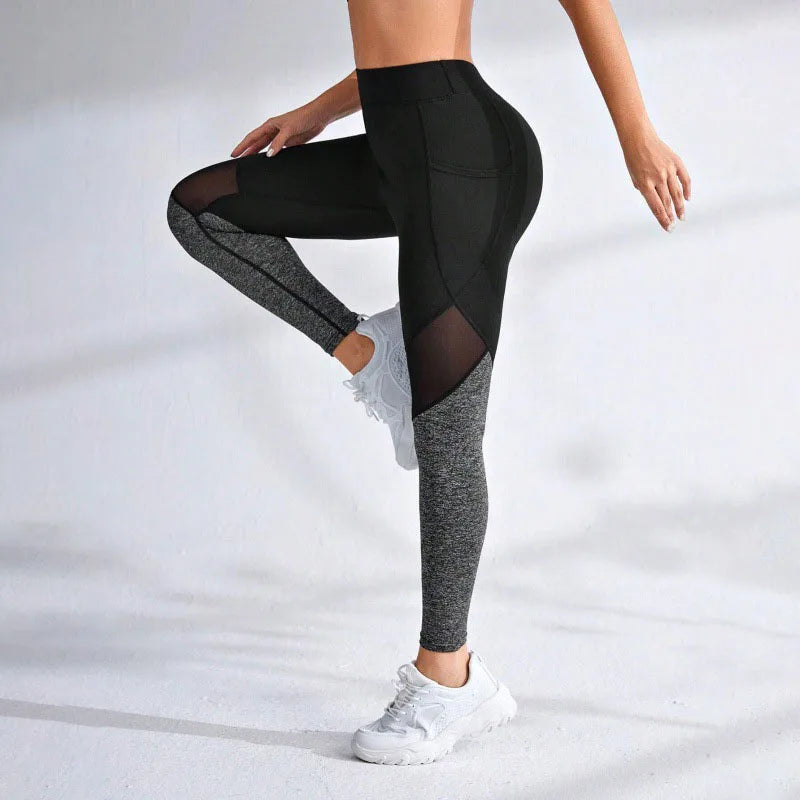 Mesh Pocket Sculpting Yoga Leggings