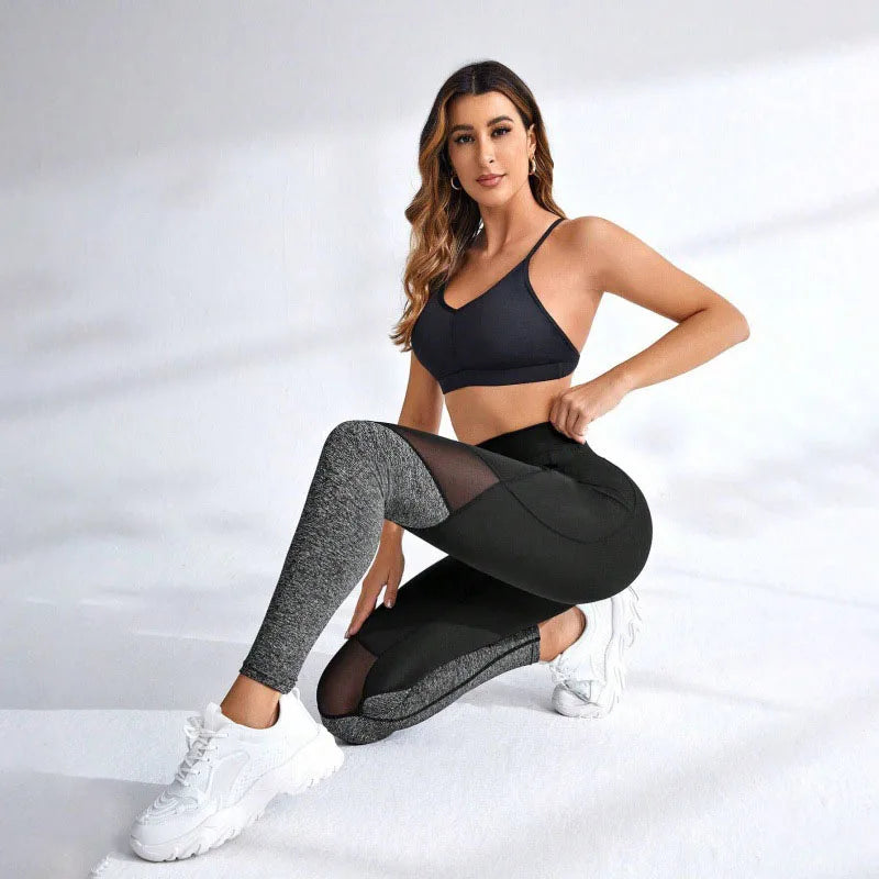 Mesh Pocket Sculpting Yoga Leggings