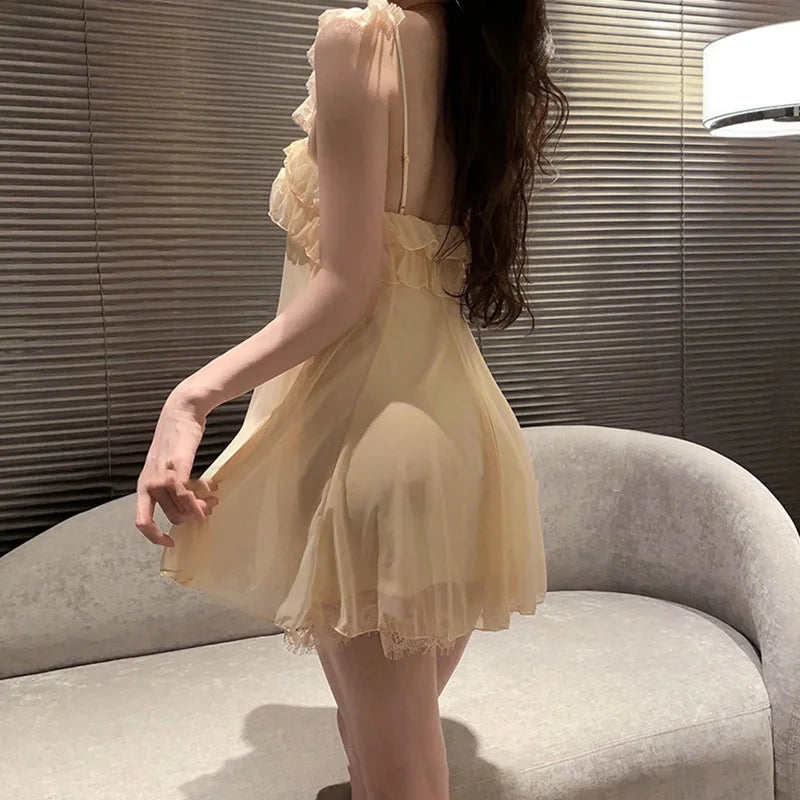 Princess Lace Nightdress Set