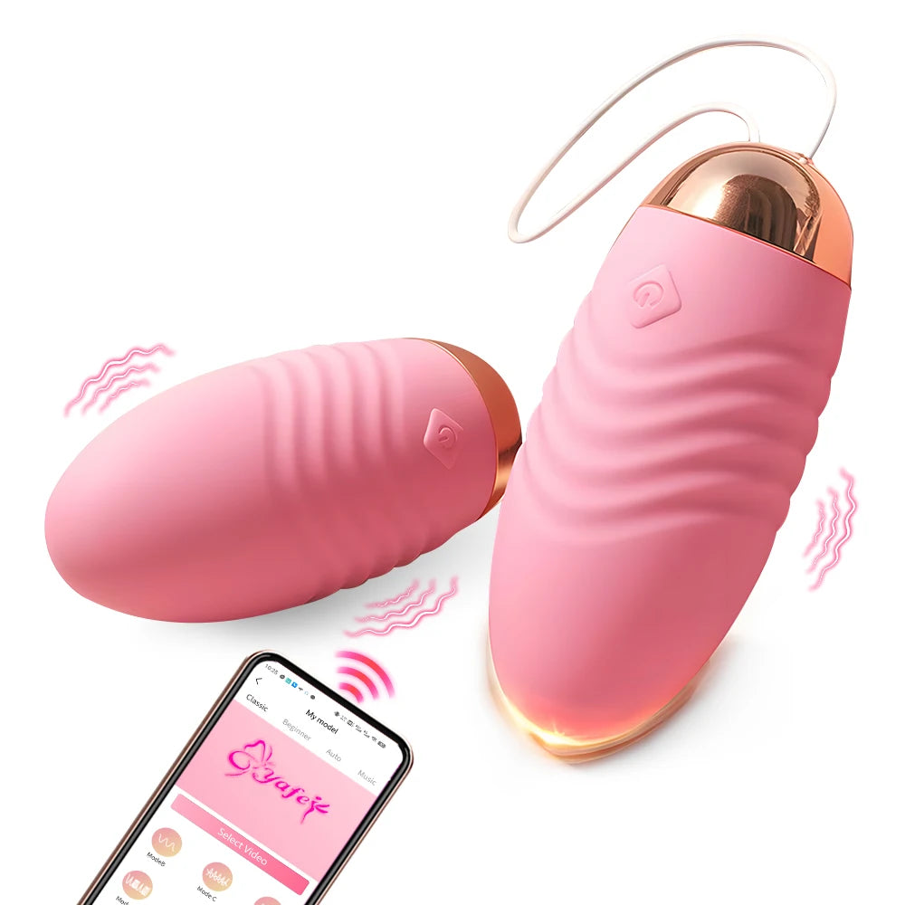 App-Controlled Wireless Bullet Vibrator