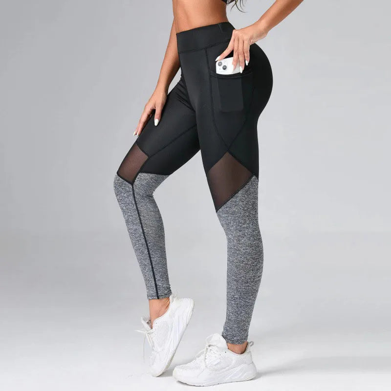 Mesh Pocket Sculpting Yoga Leggings
