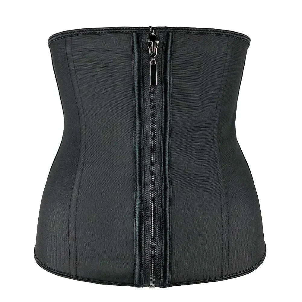 Zippered Latex Waist Trainer