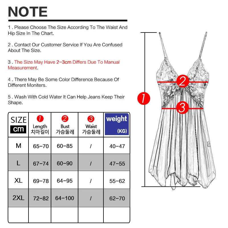 White Korean Sleepwear Set