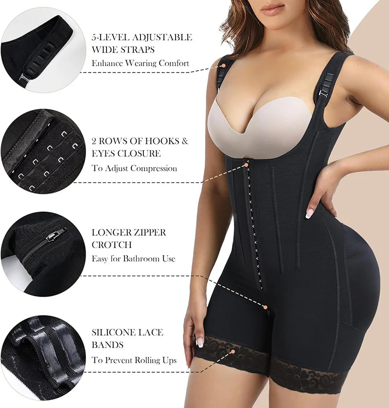 Adjustable Lift Shaping Bodysuit