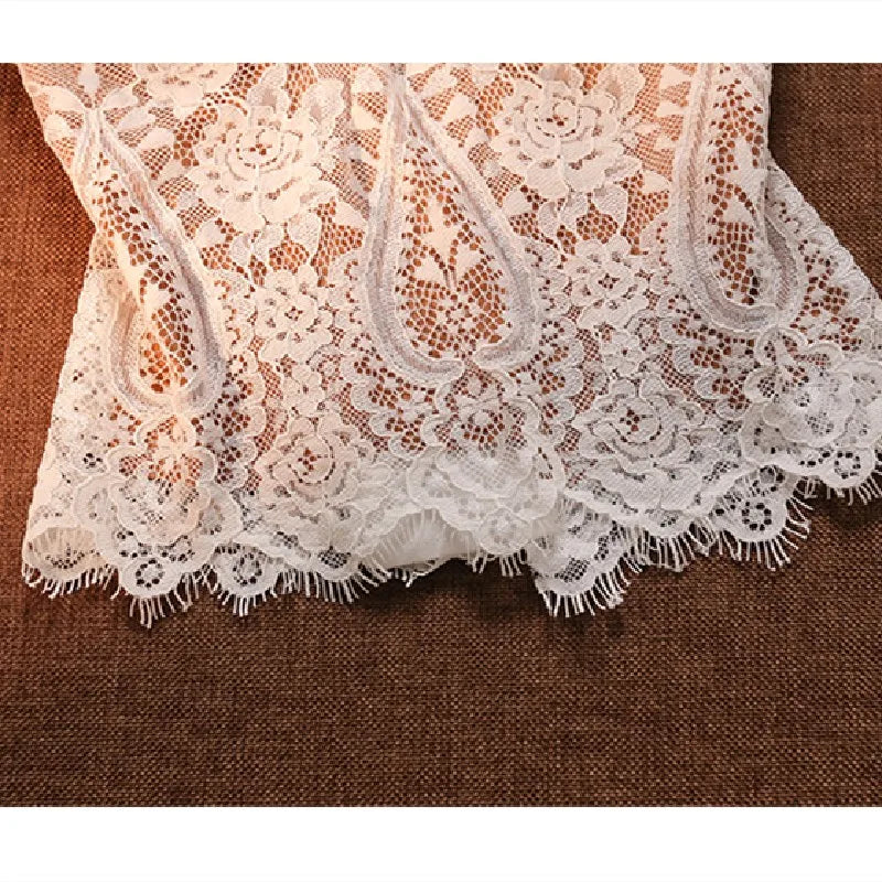 Floral Lace Bustier Top