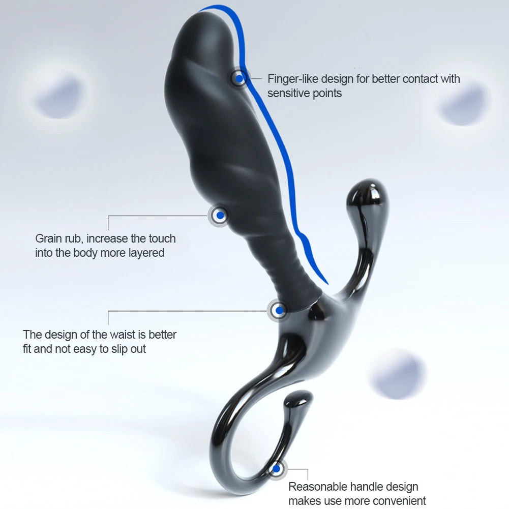 Silicone Prostate Massage Vibrator