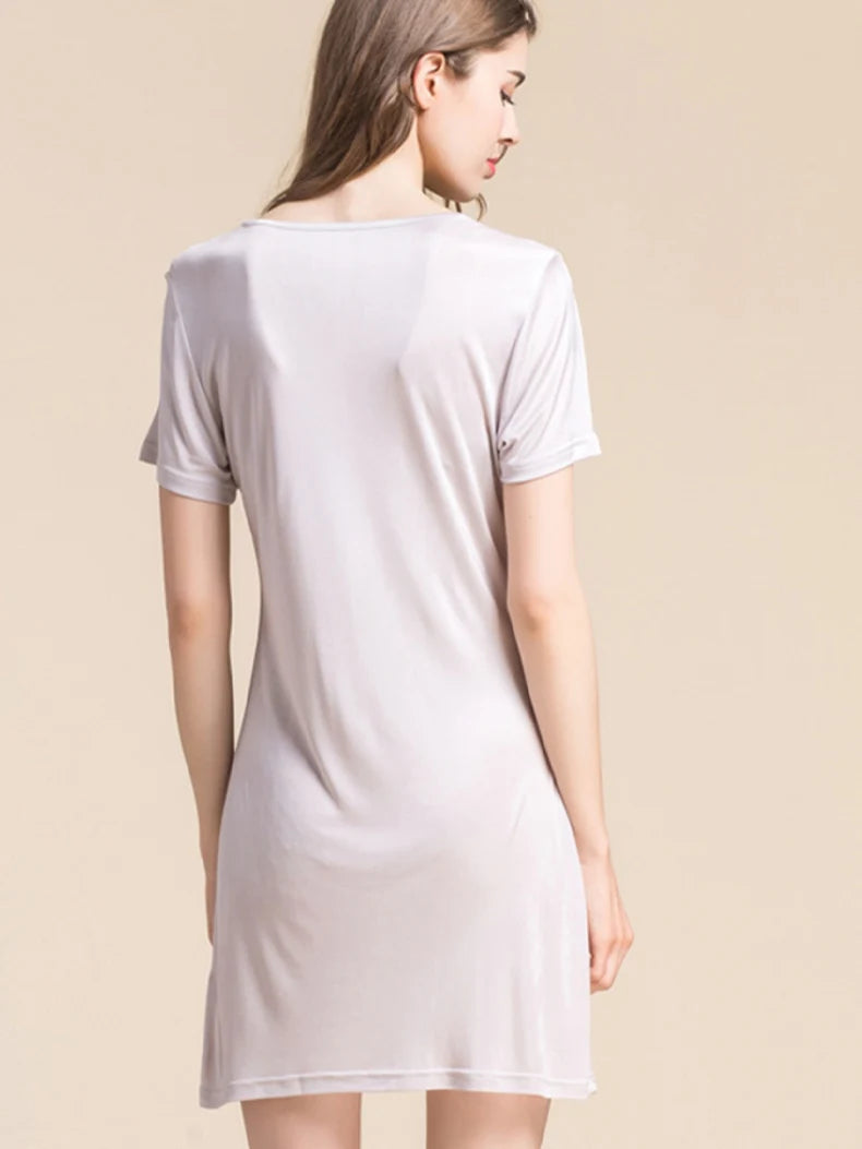 Knitted Silk Sleeve Slip