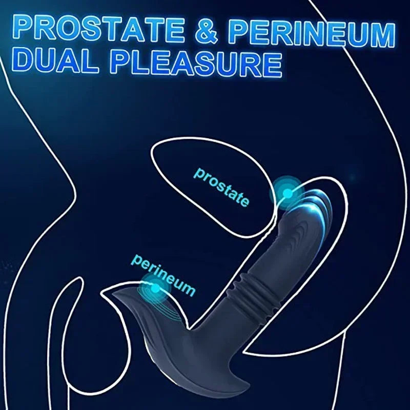 Remote Telescopic Silicone Massager