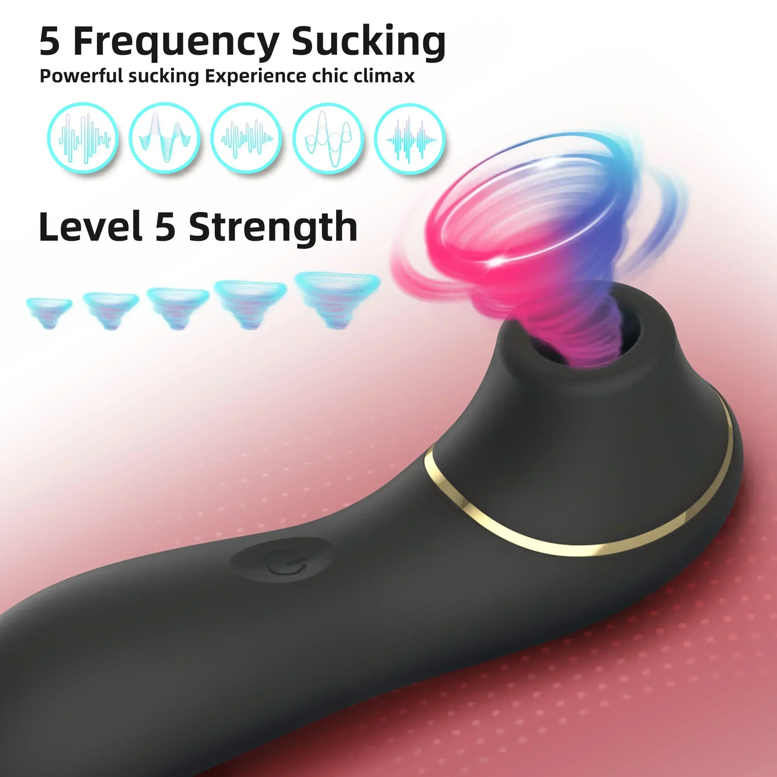 Silicone Suction Massage Vibrator