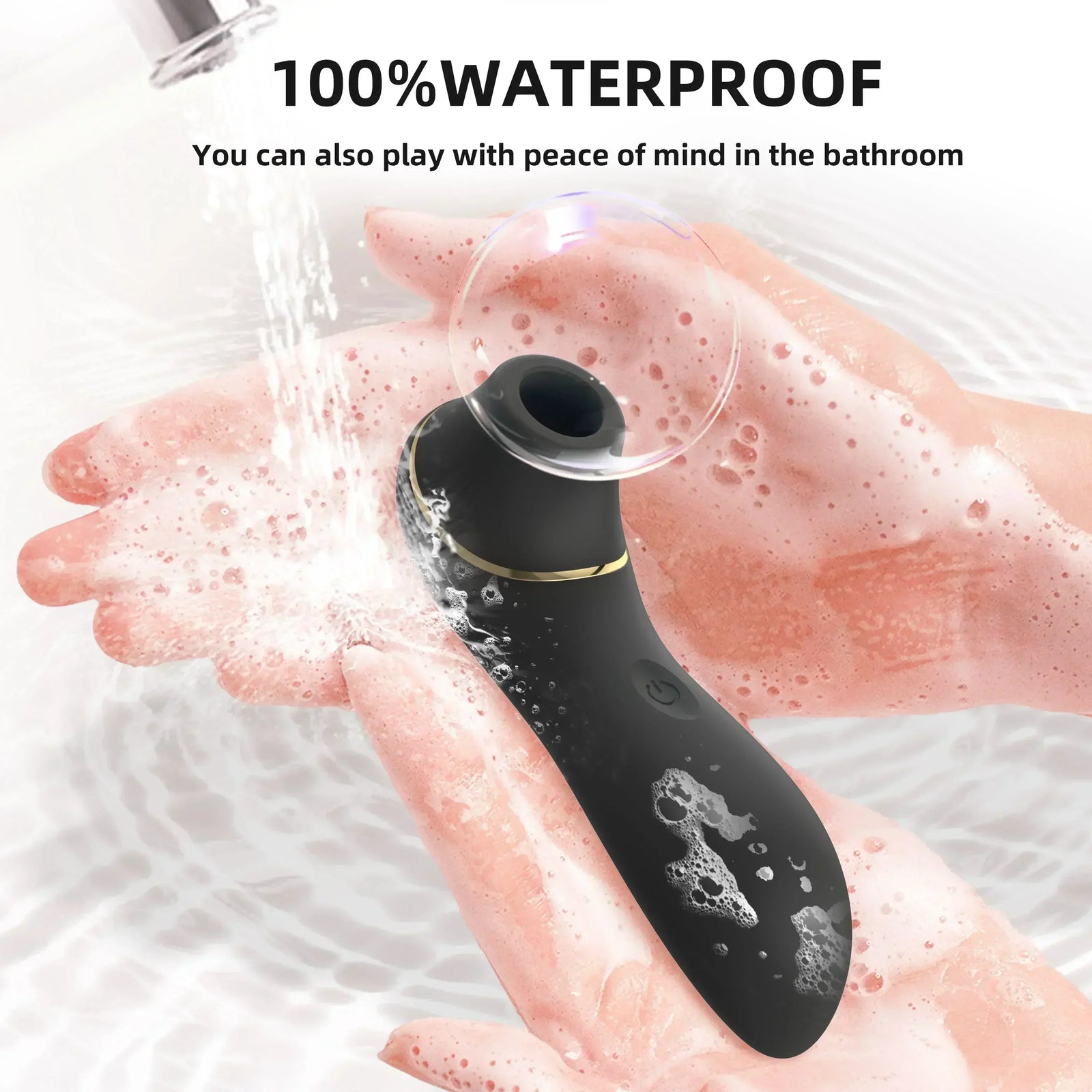 Silicone Suction Massage Vibrator