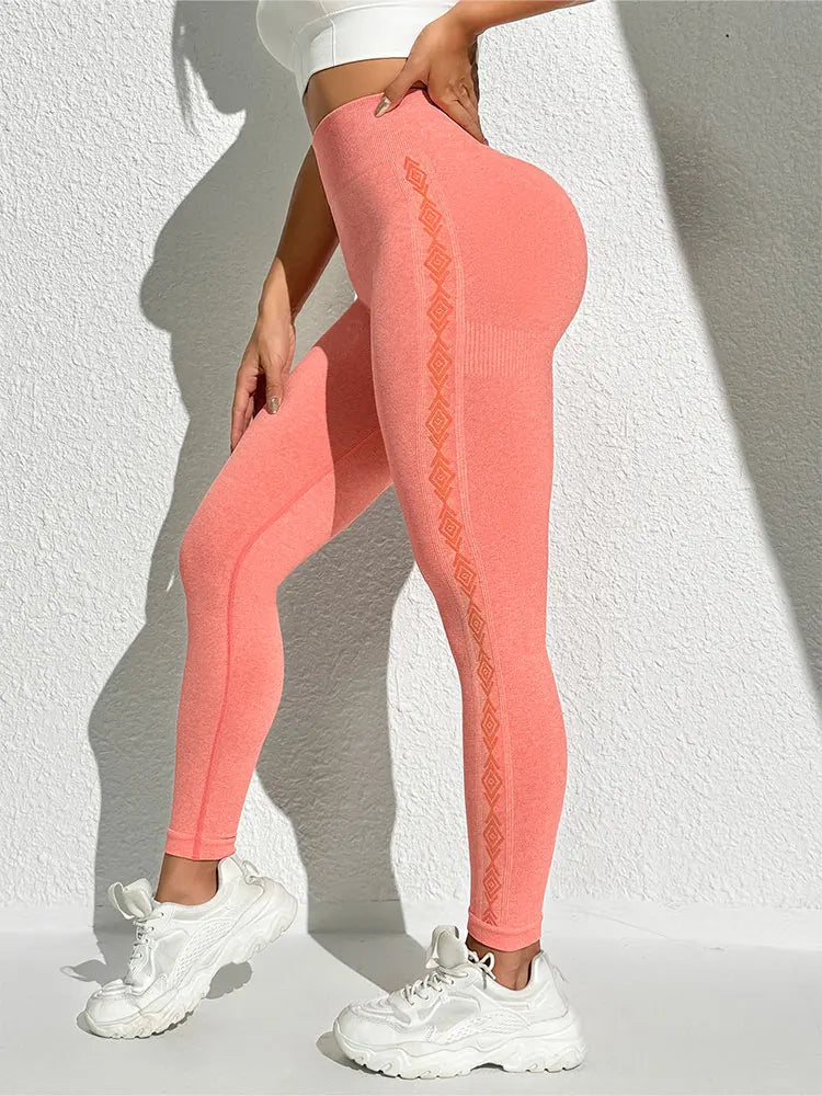Breathable Seamless Fitness Leggings