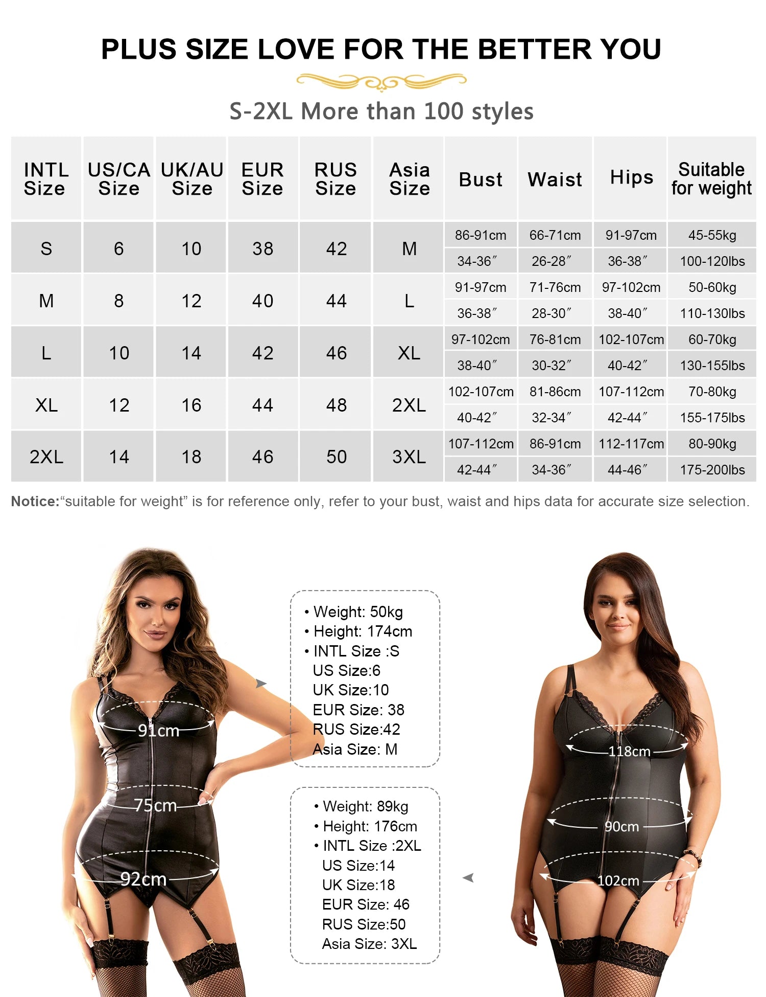 Lace Garter Nightdress Set