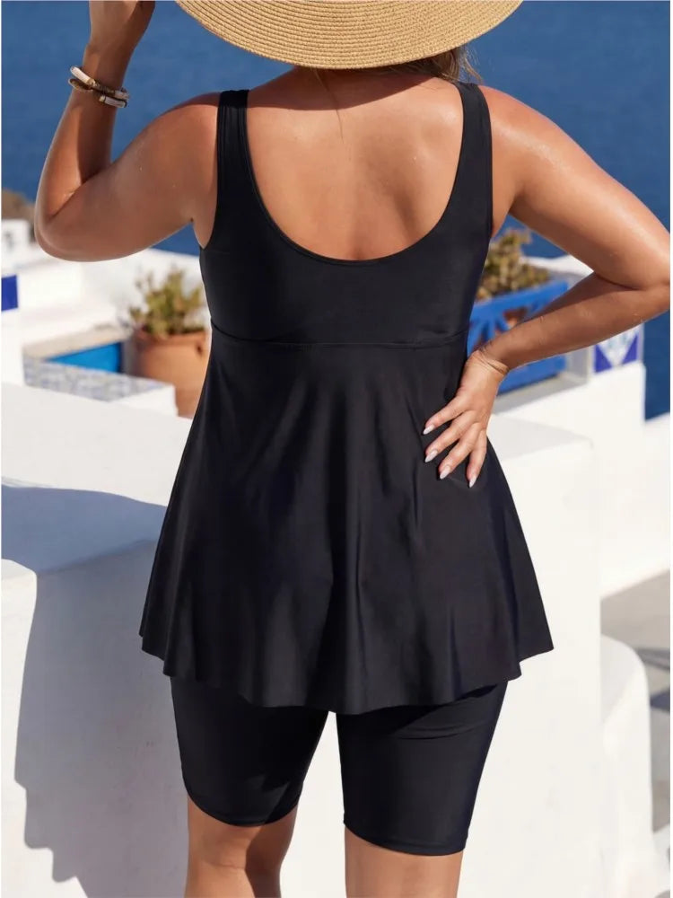 Plus Size Tummy-Control Bikini