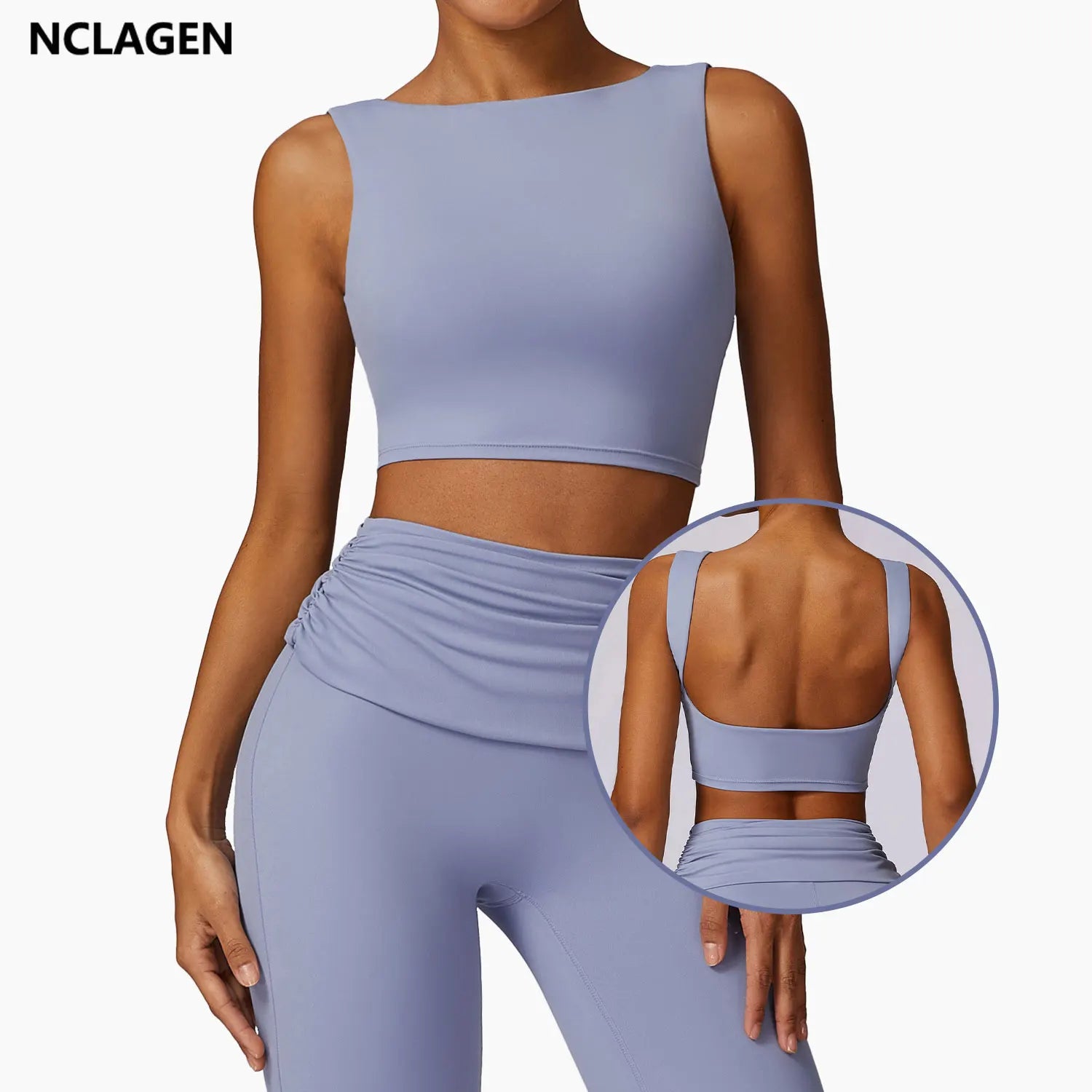 Open Back Support Sports Bra